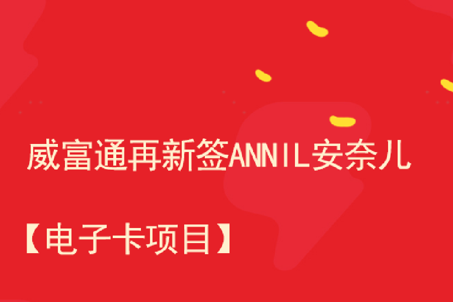 中标安奈儿电子卡项目